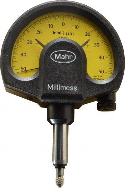 1 micro m Graduation, Accuracy Up to 1 m, 50 micro m Measurement, Dial Comparator Gage