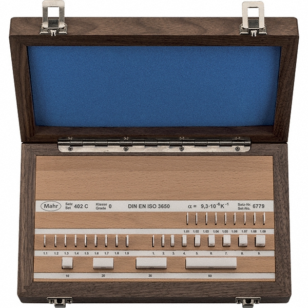 Gage Block Grades Chart