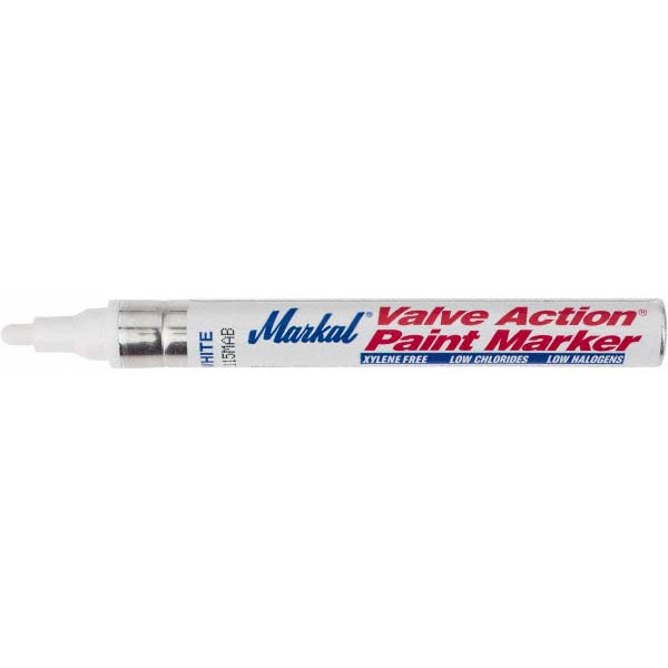 Markal White LeadFree Paint Marker 06471239 MSC Industrial Supply
