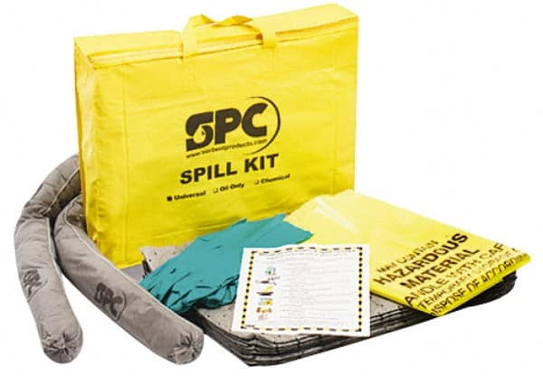 Brady SPC Sorbents SKA-PP 5 Gal Capacity Universal Spill Kit 
