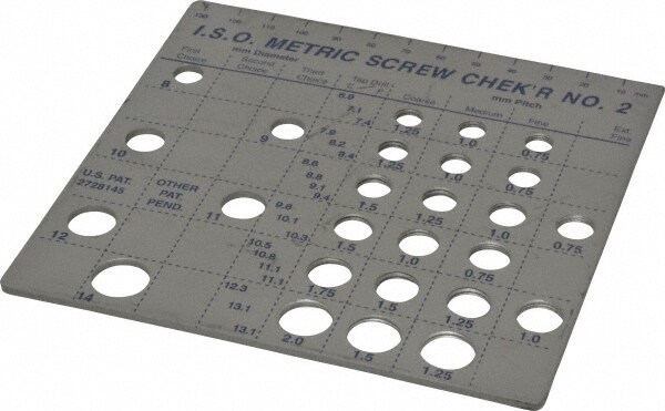 M8 to M14mm Stainless Steel Metric Thread Screw Checker