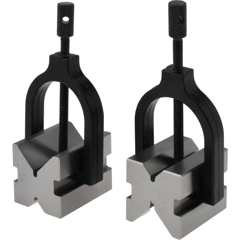 V-Block: 1-3/32" Max Capacity, 90° V Angle