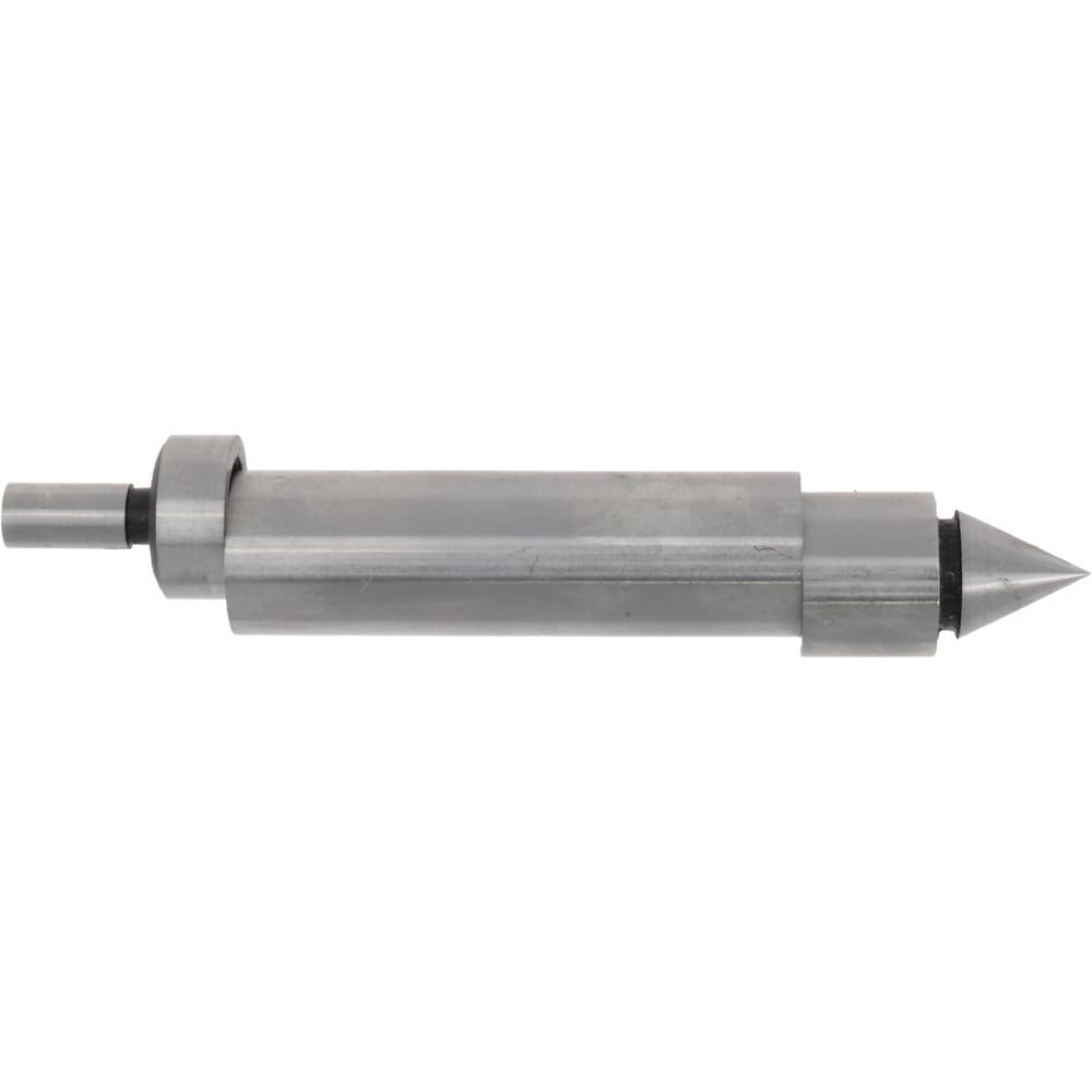 Edge & Center Finder: 0.2" Head Dia, 1/2" Shank Dia, Mechanical