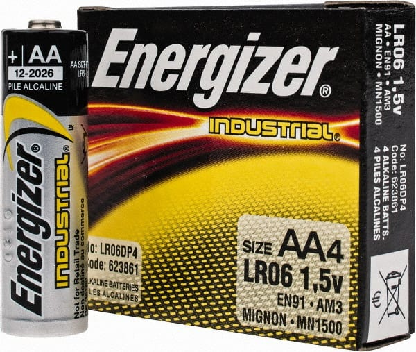 Obsessie importeren Sortie Energizer? - Standard Battery: Size AA, Alkaline - 06505788 - MSC  Industrial Supply