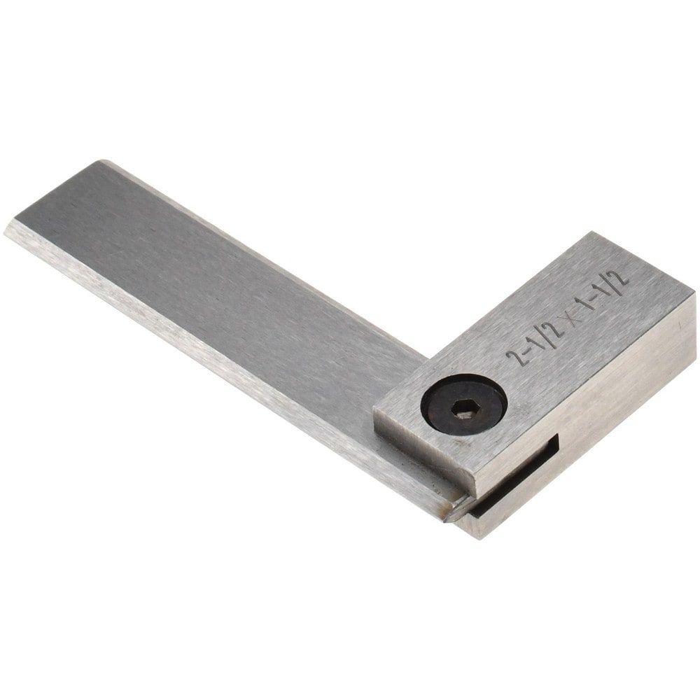 2-1/2" Blade Length, 1-1/2" Base Length Steel Square