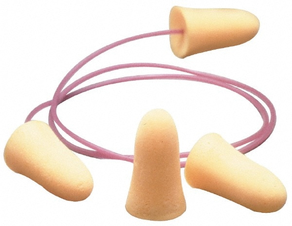 Earplug: 33dB, Non-PVC Foam, Bell, Roll Down, Corded