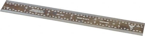 📏 Vintage Products Engineering Corp 6 inch Metal Ruler Made in USA