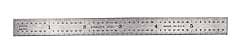 Steel Rule: 18" OAL, 5R Graduation, Flexible, 3/4" OAW