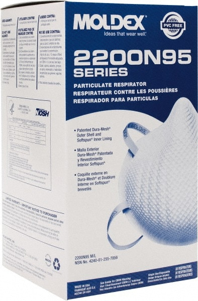 Disposable Particulate Respirator: Size Universal