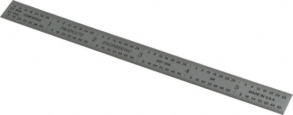 Products Engineering Corp PEC 7506 6 inch Metal Ruler