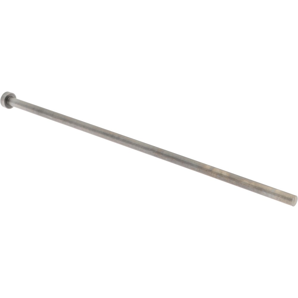 Straight Ejector Pin: 4.2 mm Pin Dia, 160 mm OAL, Steel