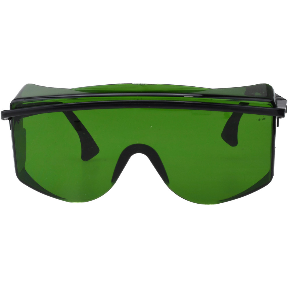 Uvex - Safety Glasses: Scratch-Resistant, Polycarbonate, Green