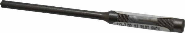 Roll Pin Punch: 7/32" - 5" OAL, Steel