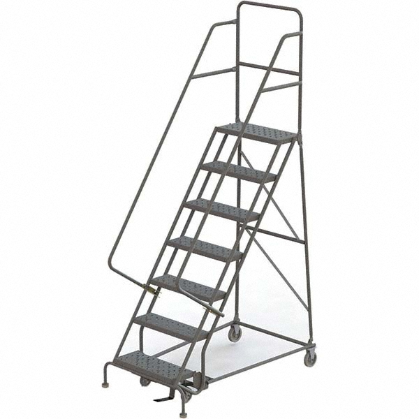 Spring Round Ladder TRI-ARC - Steel Spring-Loaded Rolling Ladder: 70