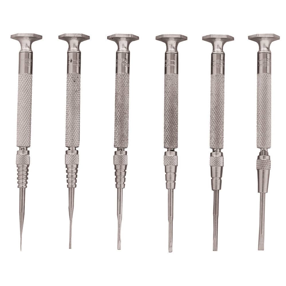 General SPC600 Screwdriver Set: 6 Pc, Slotted 