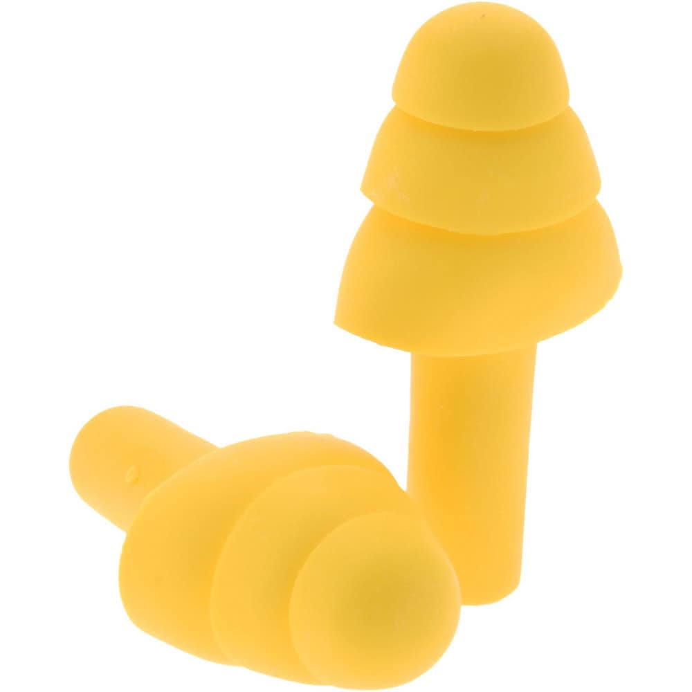 Aearo E-A-R 06528004 5PKS Earplug: 25dB, Plastic, Flanged, No Roll, Uncorded 