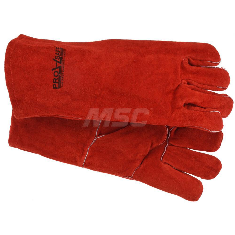 Welding Gloves: Leather, General Welding Application