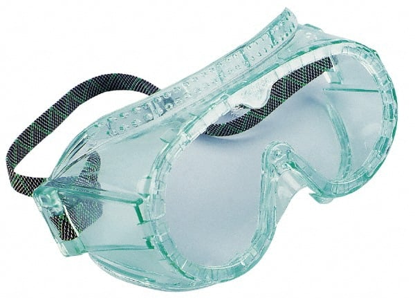 Safety Goggles: Uncoated, Clear Polycarbonate Lenses