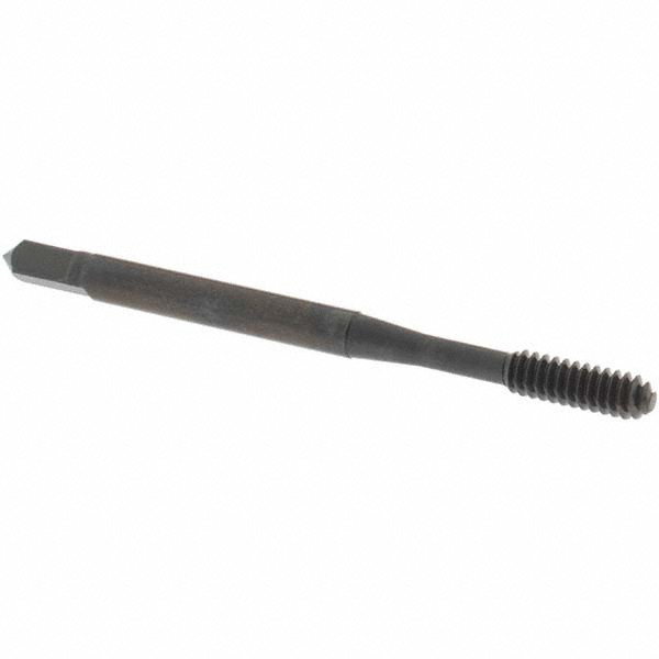 Thread Forming Tap: #6-32 UNC, 3B Class of Fit, Bottoming Chamfer, Cobalt, Steam Oxide Finish