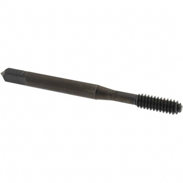 Thread Forming Tap: #10-24 UNC, Bottoming, Cobalt, Oxide Coated