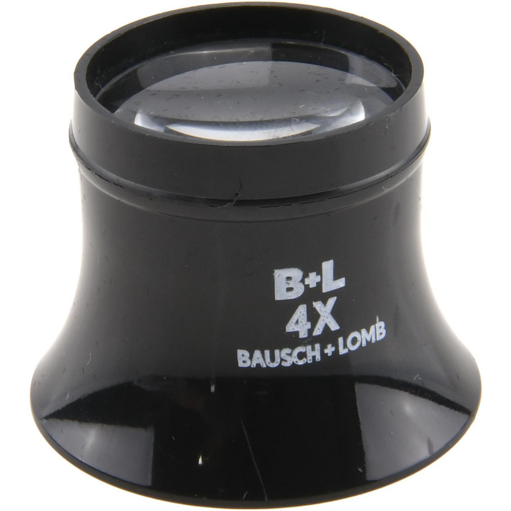 4x Magnification, 1 Inch Lens Diameter, Glass Lens Loupe