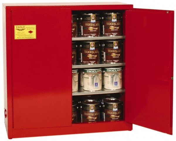 Standard Cabinet: Self-Closing, 5 Shelves, Yellow