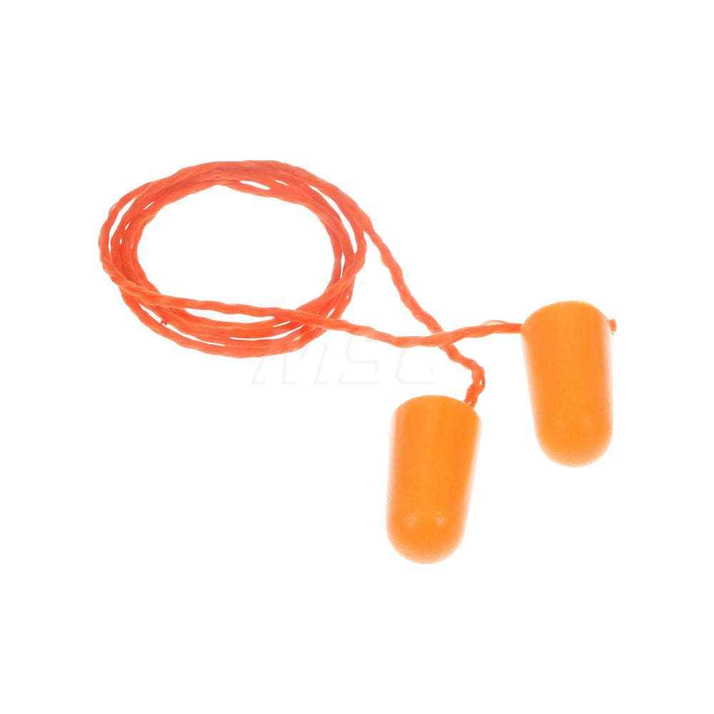 Earplugs: 29 dB, Foam, Bullet, Roll Down, Corded