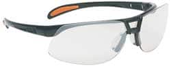 Safety Glass: Scratch-Resistant, Polycarbonate, SCT-Reflect 50 Lenses, Full-Framed, UV Protection
