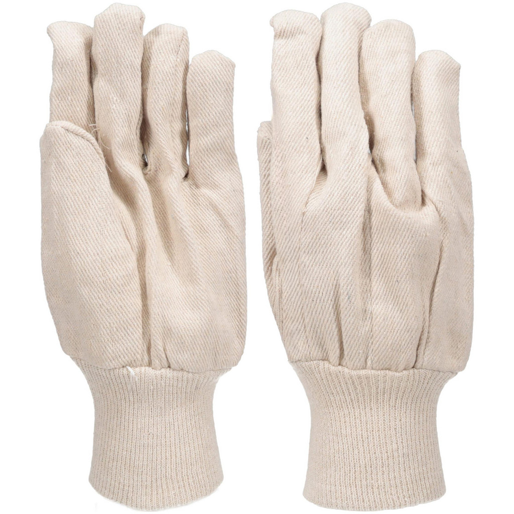 PRO-SAFE General Purpose Gloves: Size Universal, Cotton Canvas - Natural, Pair | Part #90-908I