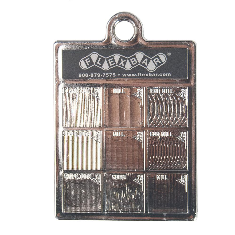 Flexbar 16 to 500 AA/Ra micro Inch Surface Finish, ABS Plastic