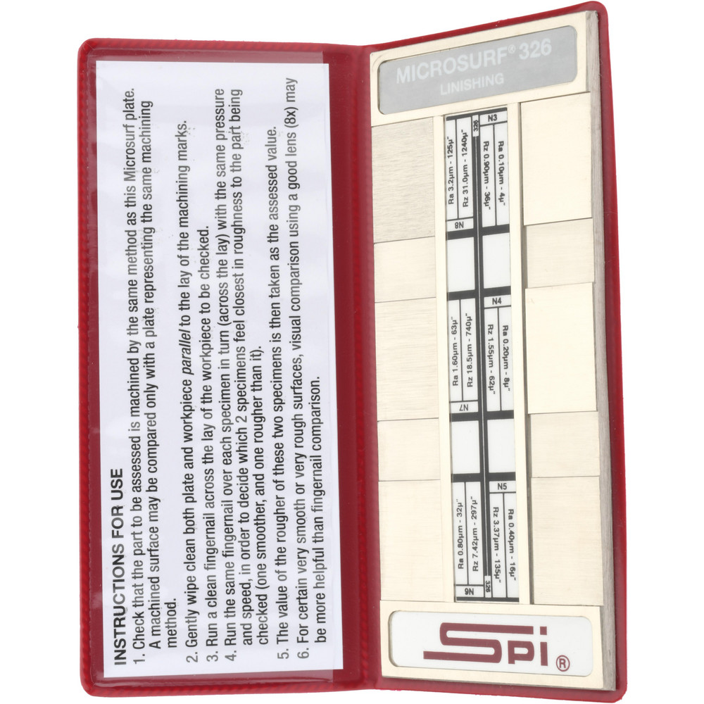 SPI - 0.1 to 3.2 RA micro m Surface Finish, Nickel, Surface Finish