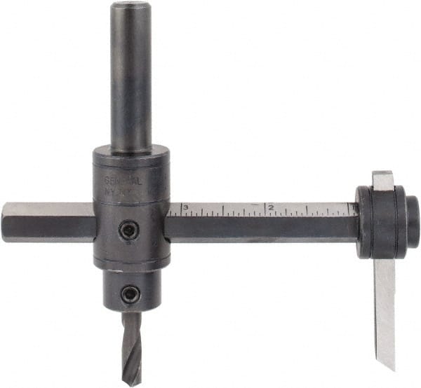 Heavy Duty Adjustable Circle Cutter ~ Cuts 1-3/4 to 8 Diameter Hole