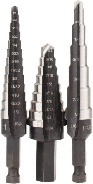 Magnate H62050 Brad Point 7//16-14 Threaded Shank Drill Bit 1//2 Cutting Diameter