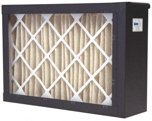 Pleated Air Filter: 16-1/2 x 19-1/2 x 4-1/2", Pleated
