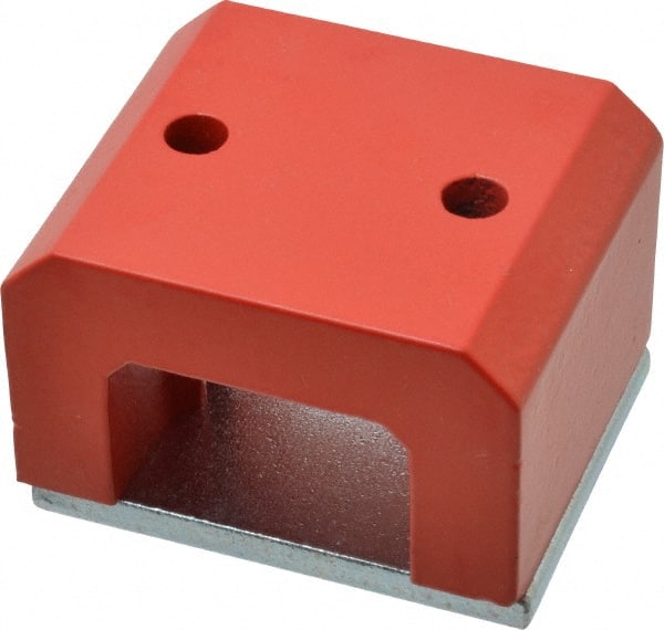 2 Hole, 0.311" Hole Diam, 2-1/4" Overall Width, 2-3/4" Deep, 1-5/8" High, 80 Lb Average Pull Force, Alnico Power Magnets