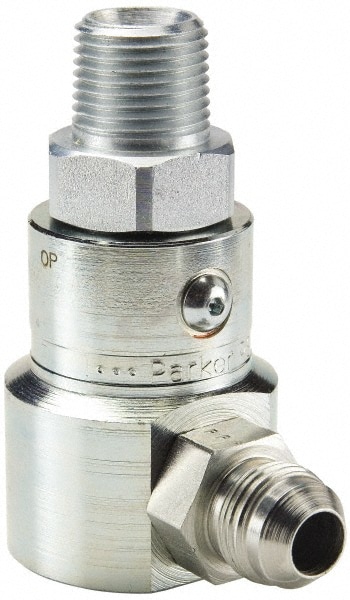 Parker PS1690103-16-16 Hydraulic Hose Male NPT to Male JIC Fitting: 1", 1", 5,000 psi Image