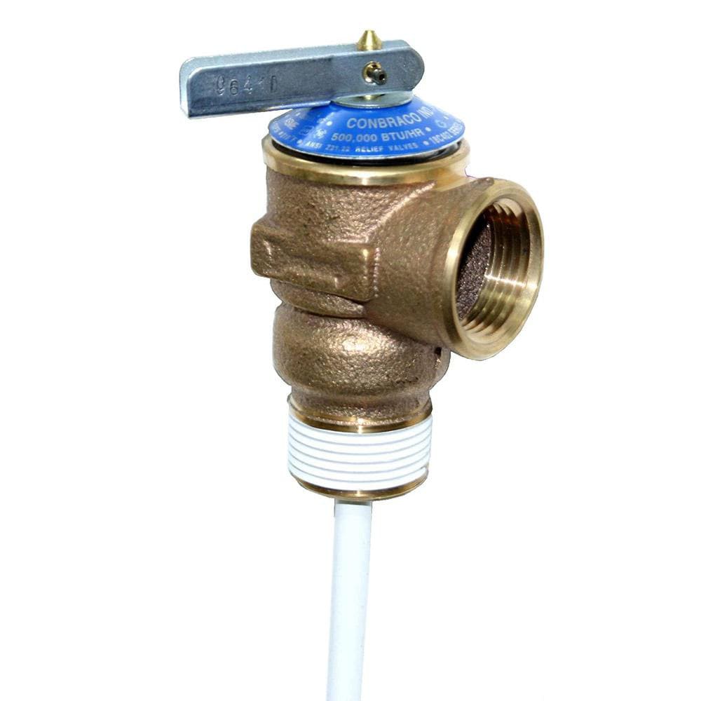 Conbraco 18C-402X-38 Water Heater Relief Valve: 150 Max psi 