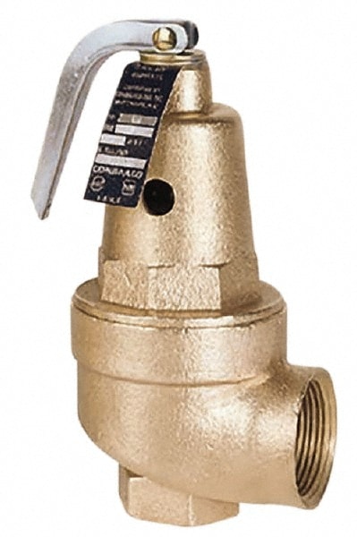 Conbraco 10-606-05 ASME Safety Relief Valve: 1-1/4" Inlet, 30 Max psi 