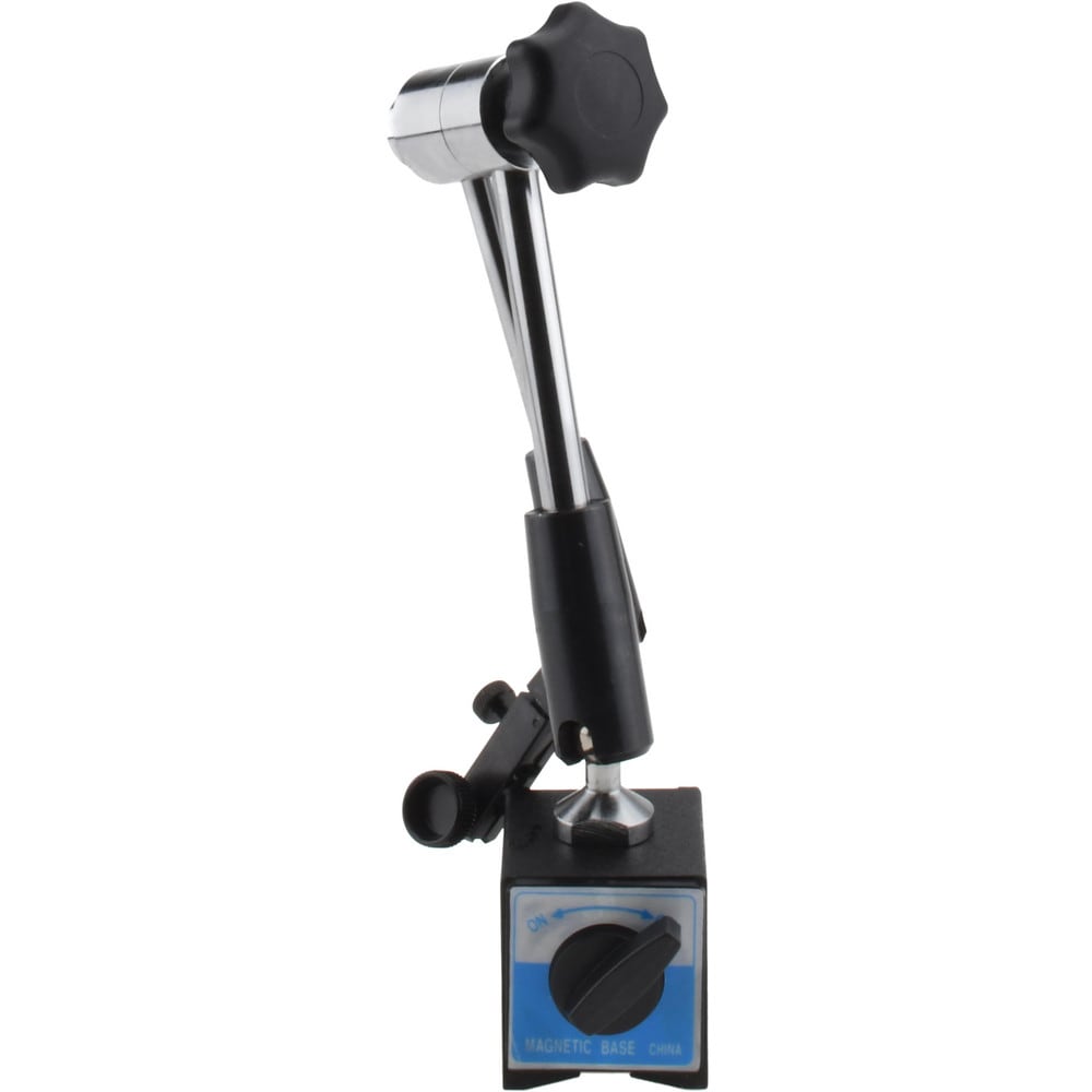 Magnetic Indicator Base: 63 mm Base Length, 55 mm Base Width, 50 mm Base Height, with On, Off Switch