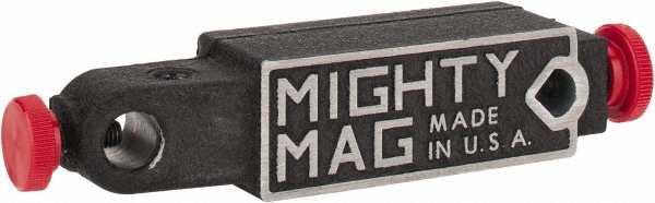 Magnetic Indicator Base: 4-1/2" Base Length, 1" Base Width - 45 Lbs Pull