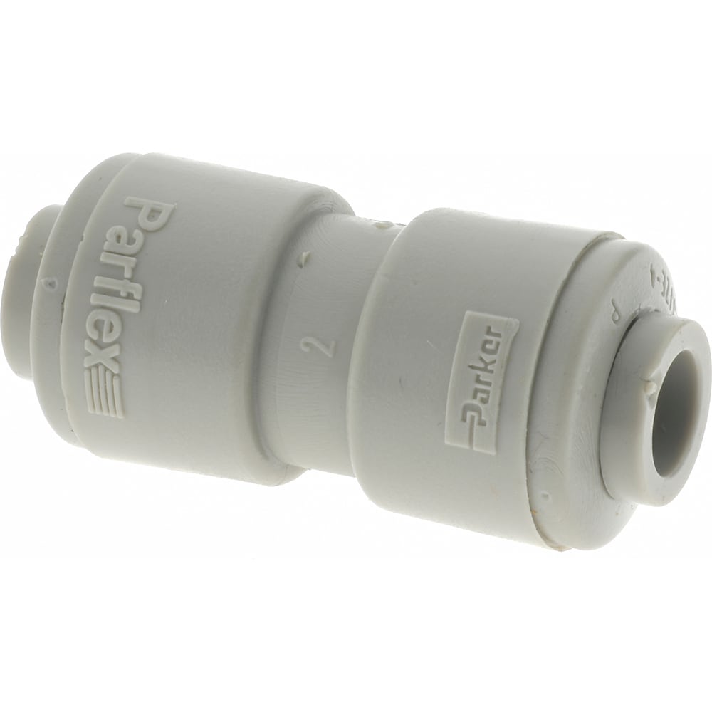 Push-To-Connect Tube to Tube Tube Fitting: Union, 1/4" OD