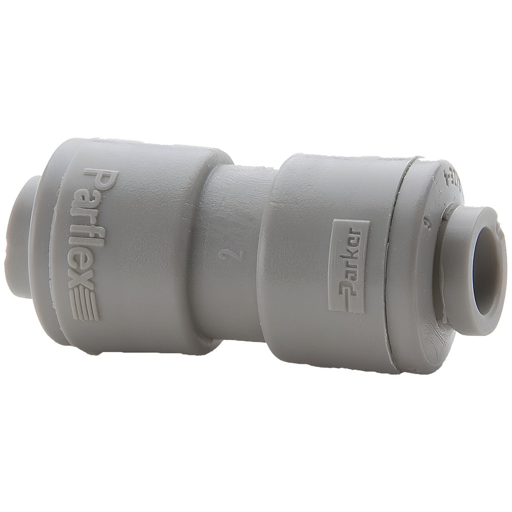Push-To-Connect Tube to Tube Tube Fitting: Union, 1/2 x 3/8" OD
