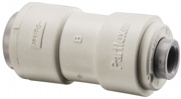 Push-To-Connect Tube to Tube Tube Fitting: Union, 3/8 x 1/4" OD