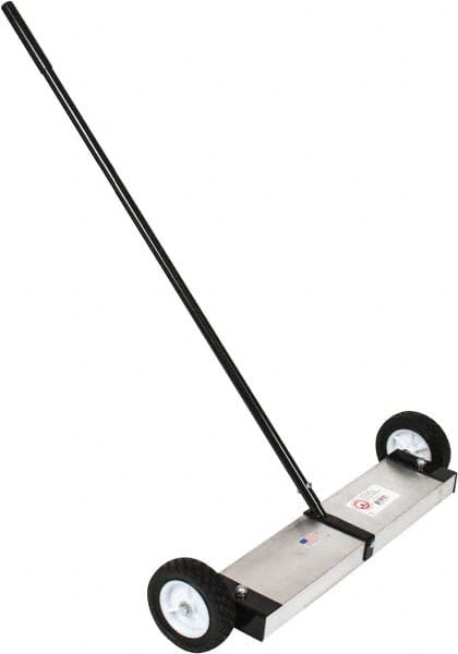 Mag-Mate FS2400 24" Long Push Magnetic Sweeper with Wheels 