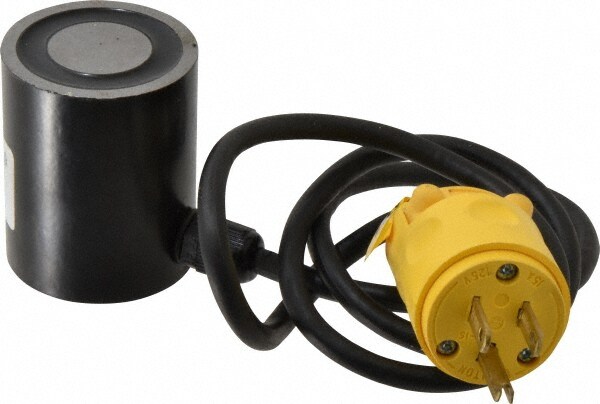 2" Diam, 14 Watts, 190 Lb Max Magnetic Pull Electromagnet