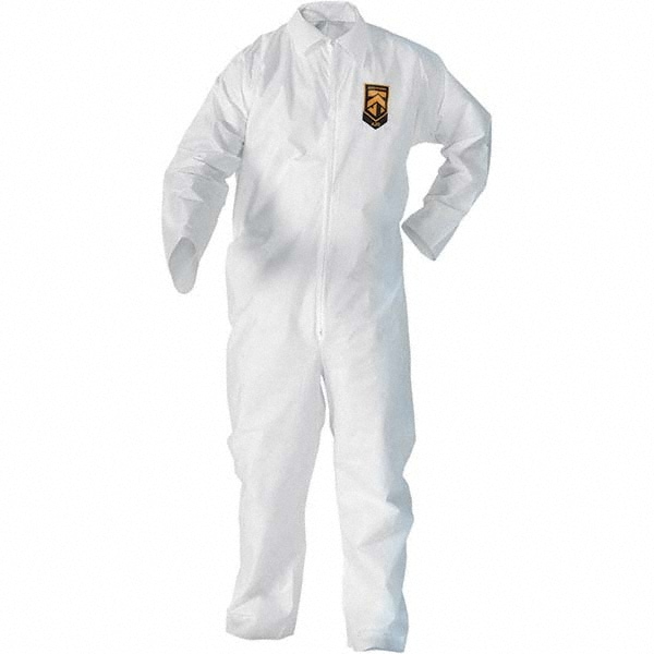 KleenGuard 49003 Disposable Coveralls: Size Large, SMS, Zipper Closure Image