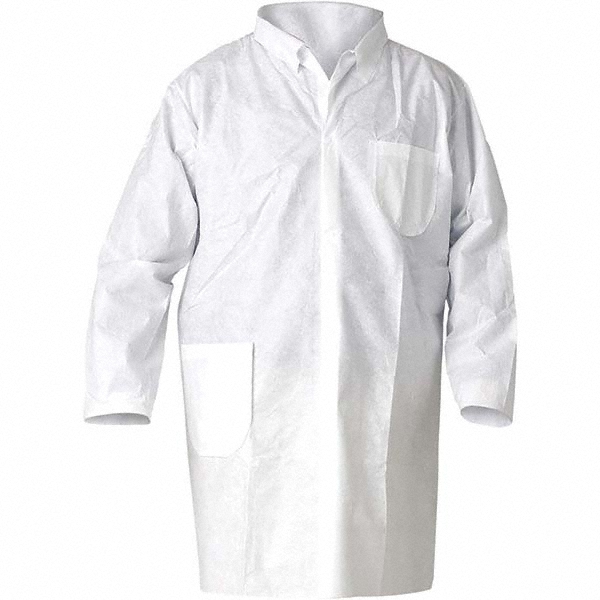 Lab Coat: Size Medium, SMMMS - White