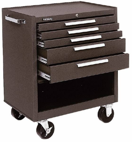 Steel Tool Roller Cabinet: 5 Drawers