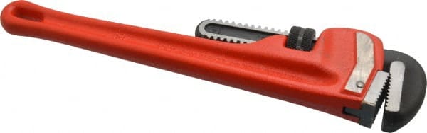 Ridgid 31020 Straight Pipe Wrench: 14" OAL, Cast Iron 