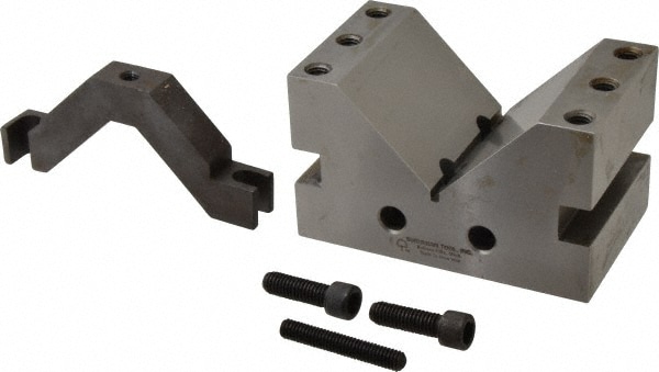 Suburban Tool VB-335 V-Block: 3-1/4" Max Capacity, 90° V Angle 